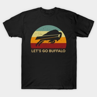 Retro Sunset - Buffalo Bills T-Shirt